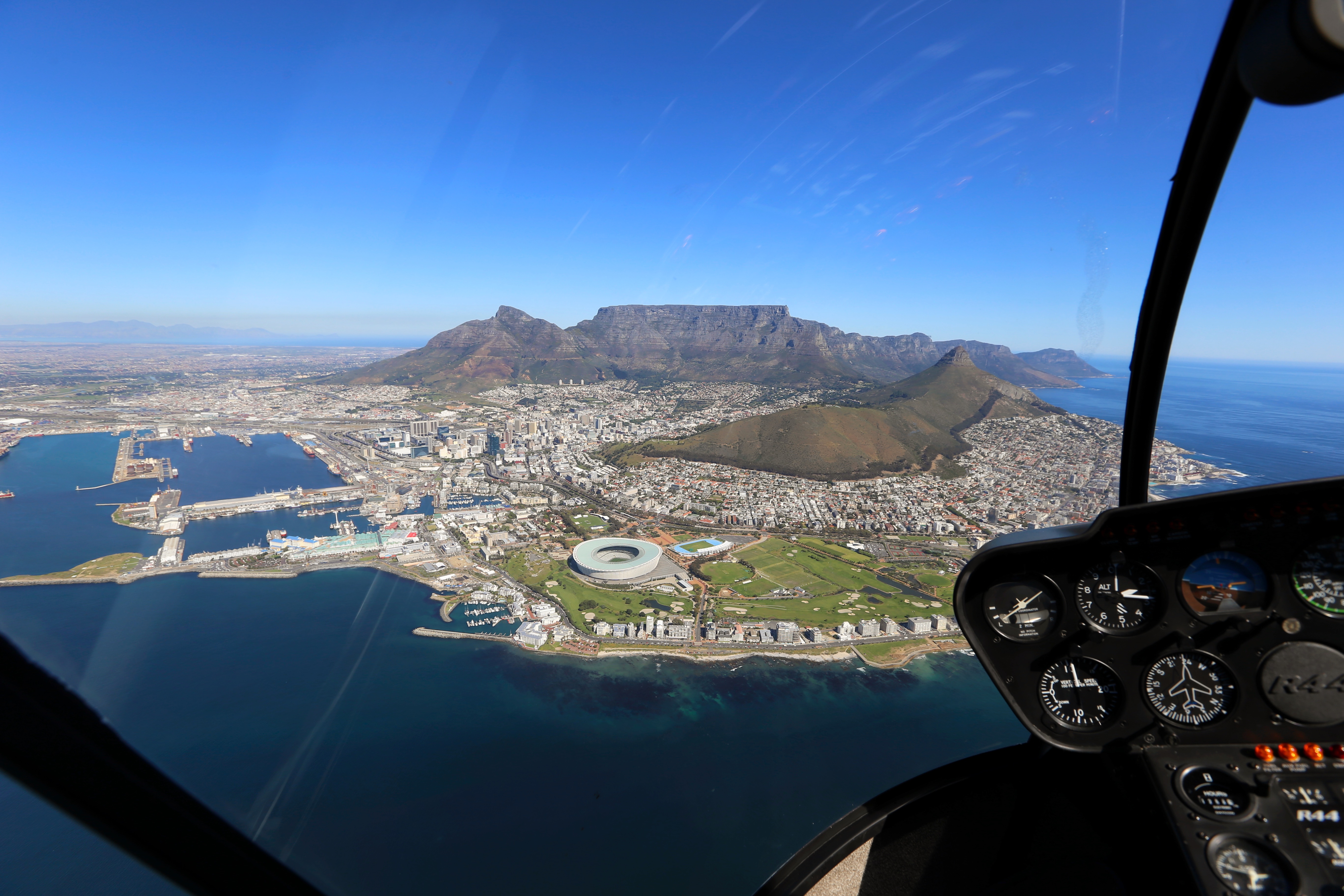 heli tour cape town