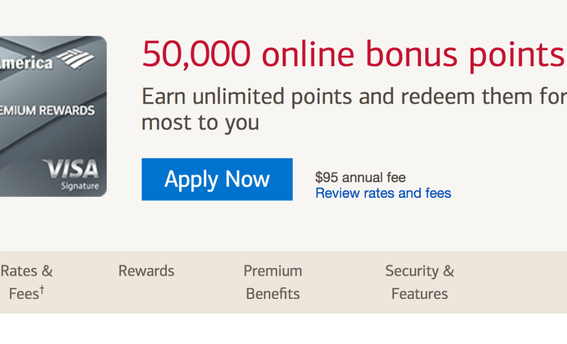 Is The New Bank of America Premium Rewards Credit Card Worth It ...