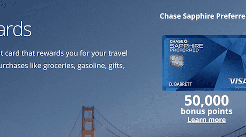 chase travel $50 credit