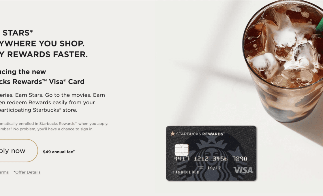 Starbucks Credit Card Review - UponArriving