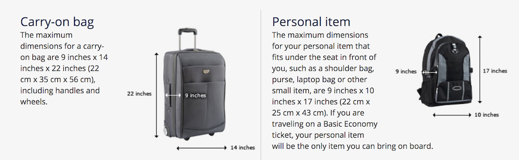 United Airlines International Excess Baggage Cost | Jaguar Clubs of North America