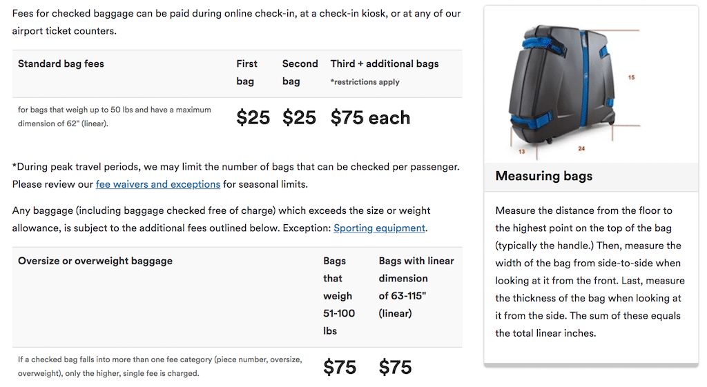 Alaska Airlines baggae fees 2 UponArriving