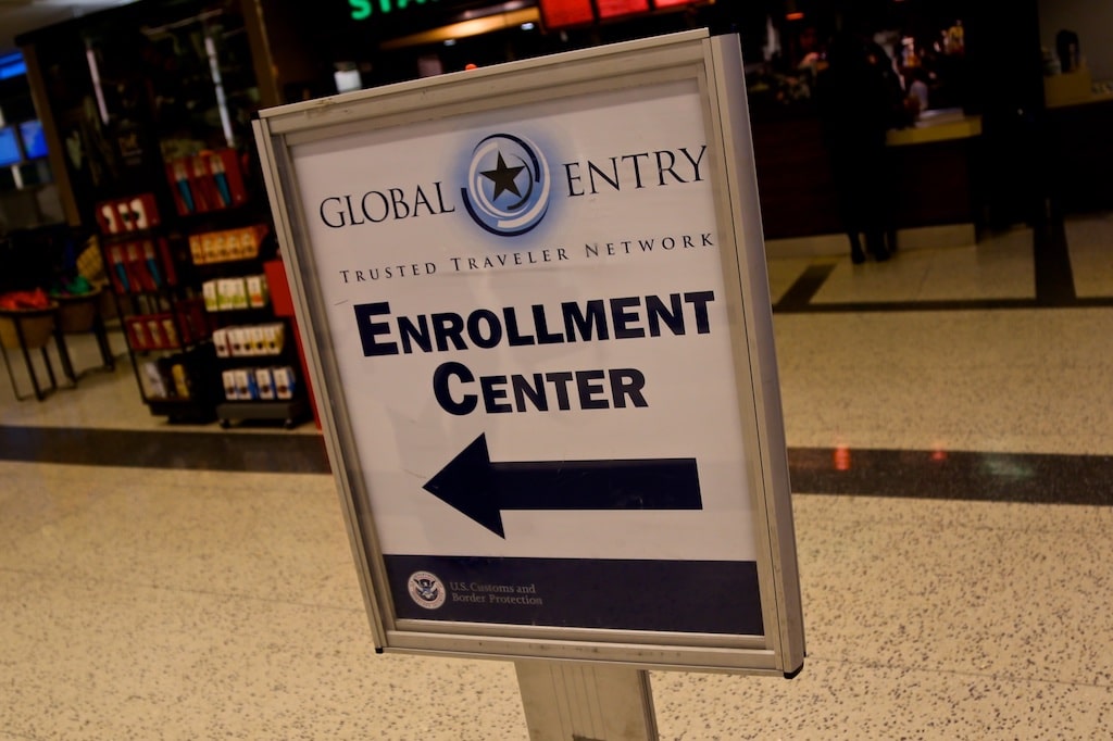 Global Entry Enrollment on Arrival