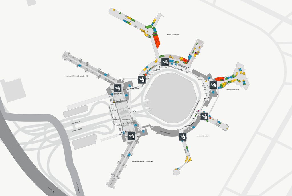 SFO Terminal Map - UponArriving