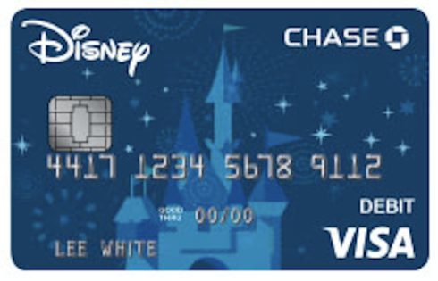 Disney Castle Debit Card - Uponarriving