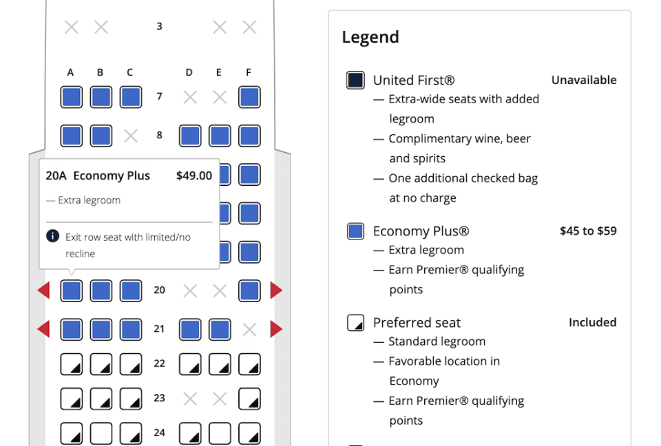 Airplane Emergency Exit Rows Guide: (Rules, Pros & Cons) [2023 ...