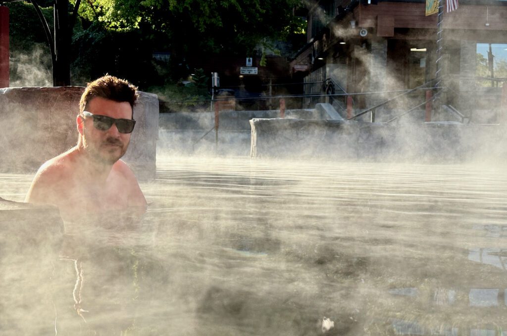 Hot Pools at Lava Hot Springs, Idaho