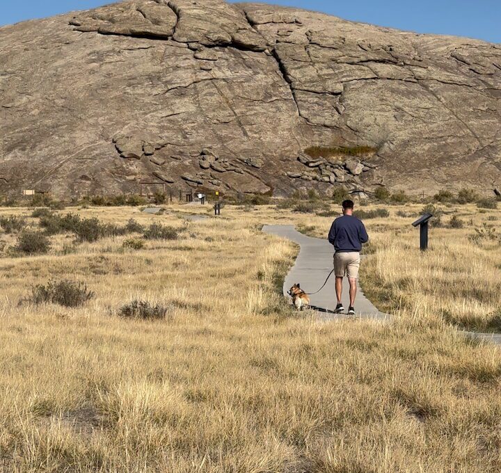 Independence Rock path